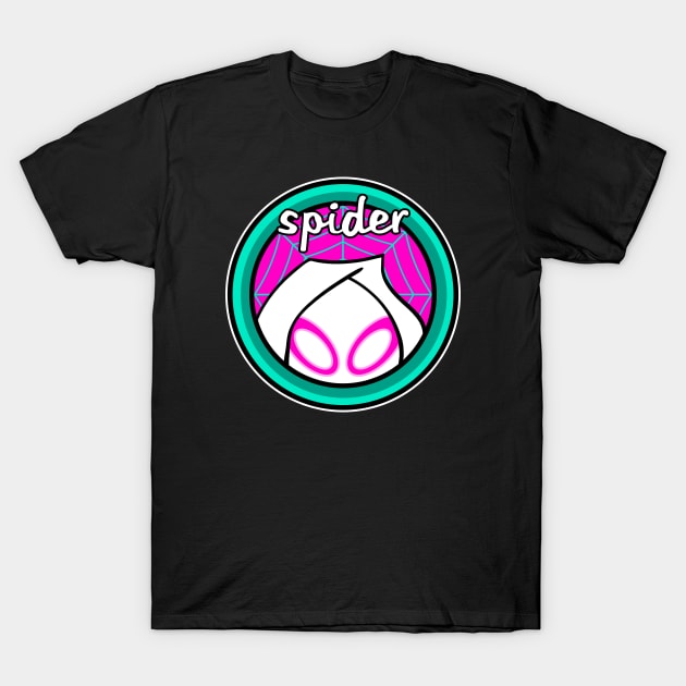 Spider (Gwen) T-Shirt by Apgar Arts